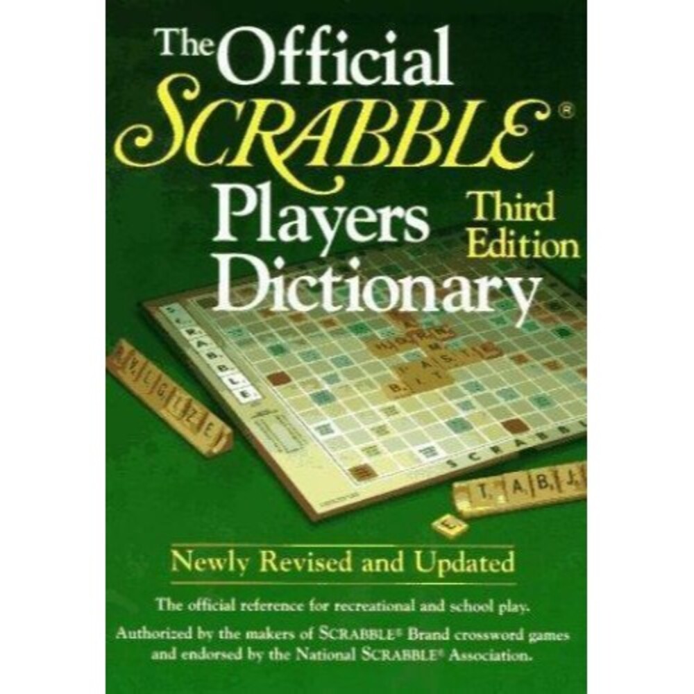 Merriam-Webster The Official Scrabble Players Dictionary Third Ed PB 1996